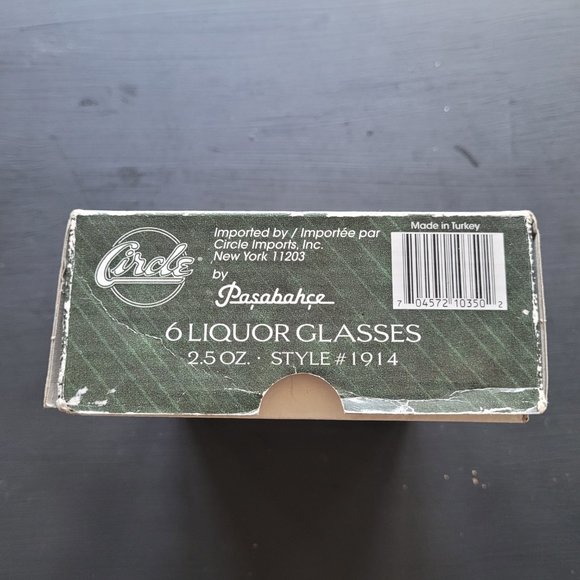 Vintage Pasabahce Gold Rimmed Roly Poly Low Ball Liquor Glasses Set Of 5 - Picture 4 of 13